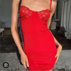 Tiger mist Allura red dress
